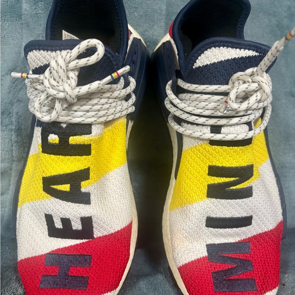 Colorful Sneakers with Bold Text